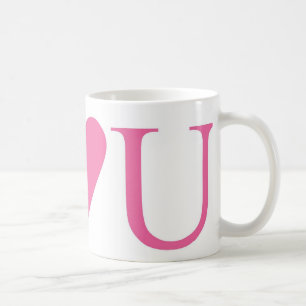I LUV U KAFFEETASSE