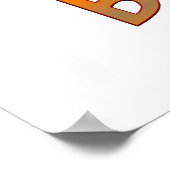 I Luvs Burgers Poster (Ecke)