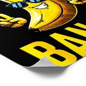 I’m A Banana Funny Cartoon Humor Design Poster (Ecke)