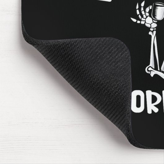 I’m A Before Coffee Funny Halloween Christmas  Mousepad (Ecke)