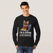 I m a Coder I Do Click Click Click On The Computer T-Shirt (Vorne ganz)