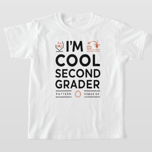 I’m a Cool Second Grader Back to School T-Shirt fo (Ablage )