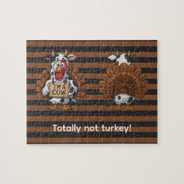 I’m a Cow Turkey | Funny Thanksgiving Disguise Puzzle