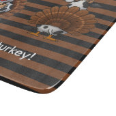 I’m a Cow Turkey | Funny Thanksgiving Disguise Schneidebrett (Ecke)