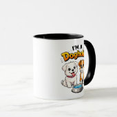 I’m A Dogholic Cute Puppies Tasse (VorderseiteRechts)