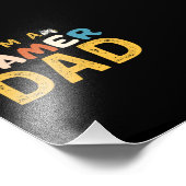 I´M A GAMER DAD FOTODRUCK (Ecke)