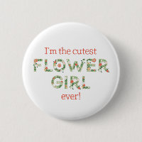 I’m Cutest Flower Girl Wedding Party