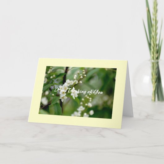 I ` m, das an Sie denkt Karte (Vorderseite)