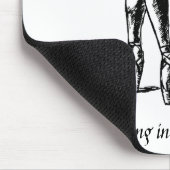 I´m, das in meinem Kopf tanzt Mousepad (Ecke)