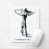 I´m, das in meinem Kopf tanzt Mousepad (Mit Mouse)