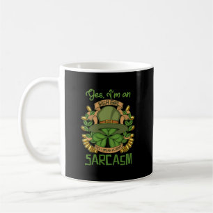 I_m Ein irisches Mädchen ich spreche Fluent Sarcas Kaffeetasse