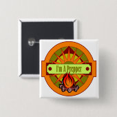 I ` m ein Prepper Button (Vorne & Hinten)