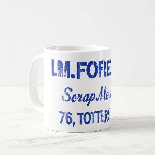 I.M.FOREMAN (Extragrungy) Kaffeetasse (Vorderseite Links)