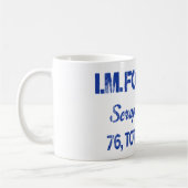I.M.FOREMAN (Extragrungy) Kaffeetasse (Links)