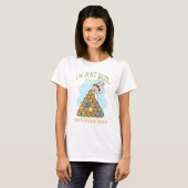 I’m Just Here for the Chocolate Eggs – Funny Easte T-Shirt (Vorne ganz)