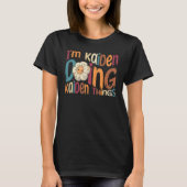 I m Kaiden Doing Kaiden Things  Groovy Retro Kaide T-Shirt (Vorderseite)