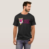 I m Nicer Than My Face Looks Owl T-Shirt (Vorne ganz)