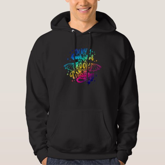 I m not a bookworm I m a book Dragon Reading Book Hoodie (Vorderseite)