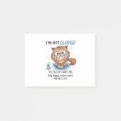 I’m Not Clumsy Post-it Klebezettel (Vorderseite)