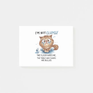 I’m Not Clumsy  Post-it Klebezettel