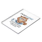 I’m Not Clumsy the Flor Hates Me  Notizblock (Linke Seite)