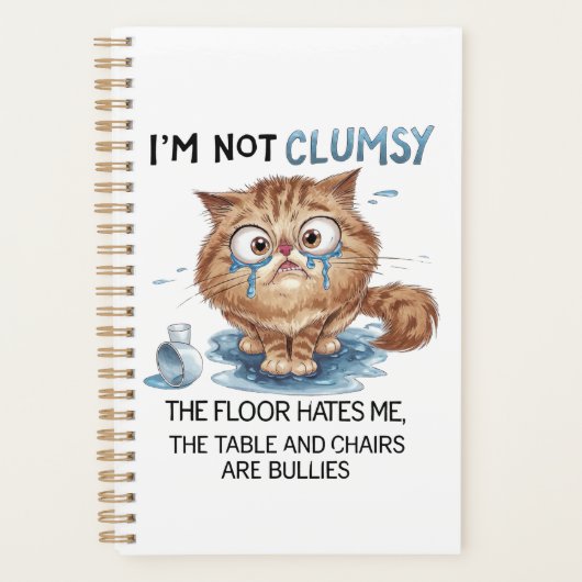 I’m Not Clumsy the Flor Hates Me  Planer (Vorderseite)