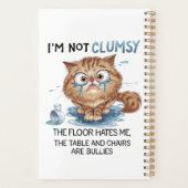 I’m Not Clumsy the Flor Hates Me  Planer (Rückseite)