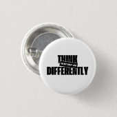 i’m not crazy just think differently button (Vorne & Hinten)