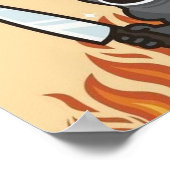 I’m Not Gonna Have a Bad Day – Funny Motivational  Poster (Ecke)