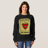 i m not perfect just forgiven christian team jesus sweatshirt (Vorne ganz)