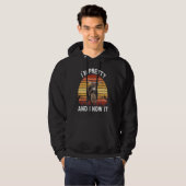 I´m Pretty and I now it   Highland cattle Breeder  Hoodie (Vorne ganz)