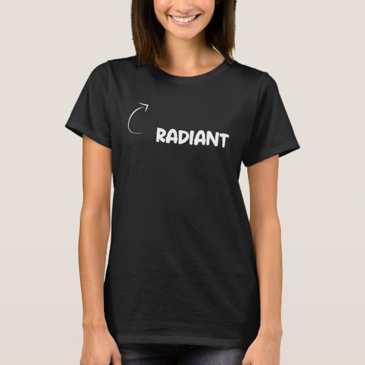 I m Radiant Personality Character Reference T-Shirt (Vorderseite)