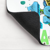 I’m Ready To Crush 1st Grad T Rex Dinosaur Back Mousepad (Ecke)