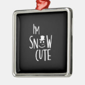*I M SNOW NIEDLICH* CHRISTMAS ORNAMENT AUS METALL (Links)