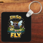 I’m So Fly Schlüsselanhänger (Rückseite)