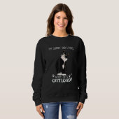 I M Sorry Did I Roll My Eyes Out Loud Cat Sweatshirt (Vorne ganz)