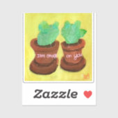 I’m Stuck on You Aufkleber (Blatt)