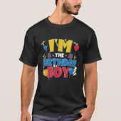I m The Birthday Boy Funny Family Matching Birthda T-Shirt (Vorderseite)