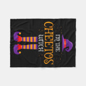 I’m The Cheetos Witch Halloween Family Matching Co Fleecedecke (Vorderseite (Horizontal))