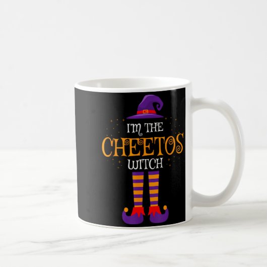 I’m The Cheetos Witch Halloween Family Matching Co Kaffeetasse (Rechts)