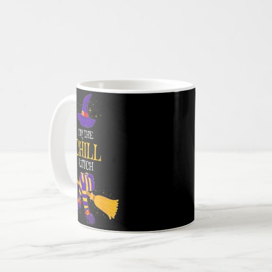 I’m The Chill Witch Family Matching Costume Hallow Kaffeetasse (Vorderseite Links)