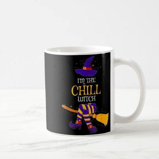 I’m The Chill Witch Family Matching Costume Hallow Kaffeetasse (Rechts)