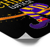 I’m The Chill Witch Family Matching Costume Hallow Poster (Ecke)