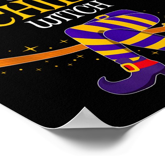 I’m The Chill Witch Family Matching Costume Hallow Poster (Ecke)