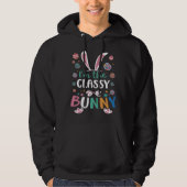 I m The Classy Bunny Festival Easter Egg Rabbit Ea Hoodie (Vorderseite)