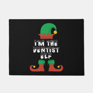 I’m the Dentist Elf Christmas design Gift for Fußmatte