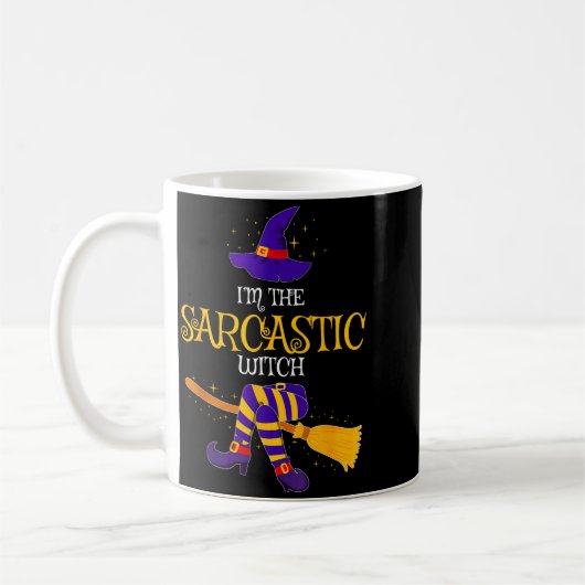 I’m The Sarcastic Witch Family Matching Costume Ha Kaffeetasse (Links)