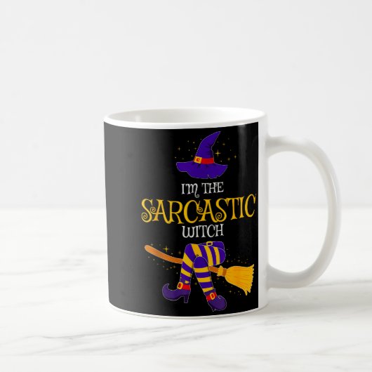 I’m The Sarcastic Witch Family Matching Costume Ha Kaffeetasse (Rechts)