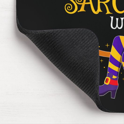 I’m The Sarcastic Witch Family Matching Costume Ha Mousepad (Ecke)