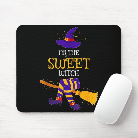I’m The Sweet Witch Family Matching Costume Hallow Mousepad (Mit Mouse)